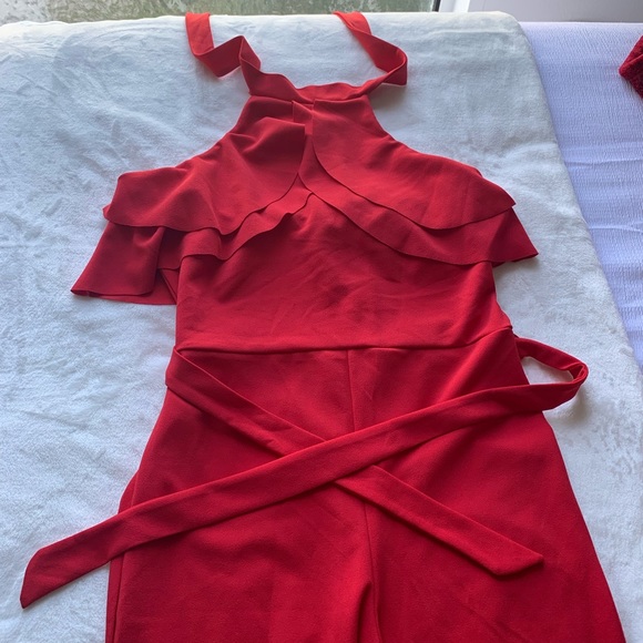 Red jumpsuit - Picture 6 of 9